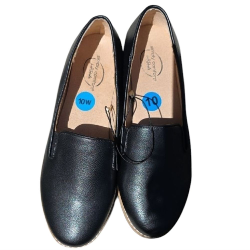 Life Stride Simply Comfort Ultra Size 10 Womens Loafer Shoe Black New - Picture 4 of 17